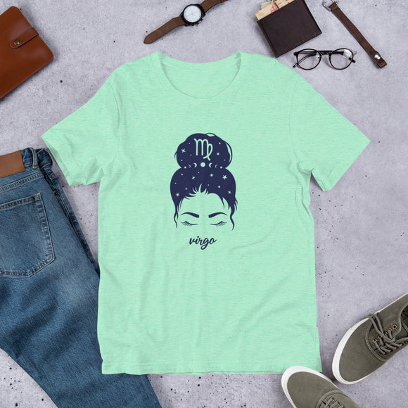 Virgo Hairbun Short-Sleeve T-Shirt